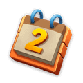 Logge dich 2 Tage hintereinander ein